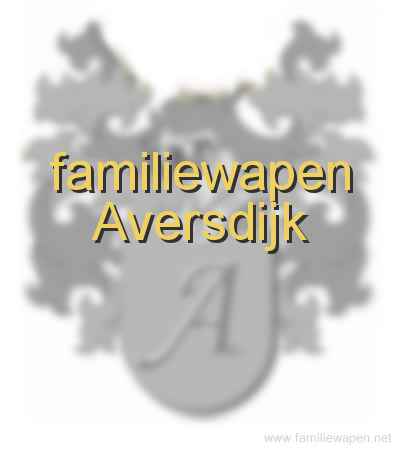 familiewapen Aversdijk