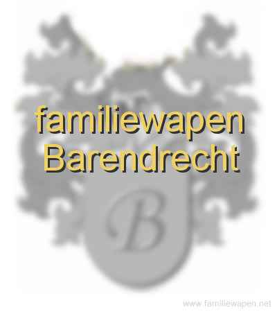familiewapen Barendrecht