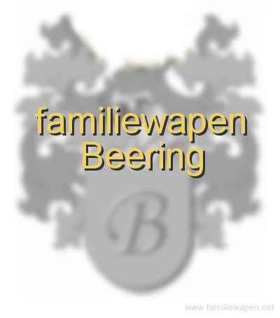 familiewapen Beering