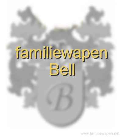 familiewapen Bell