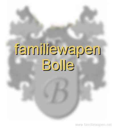 familiewapen Bolle