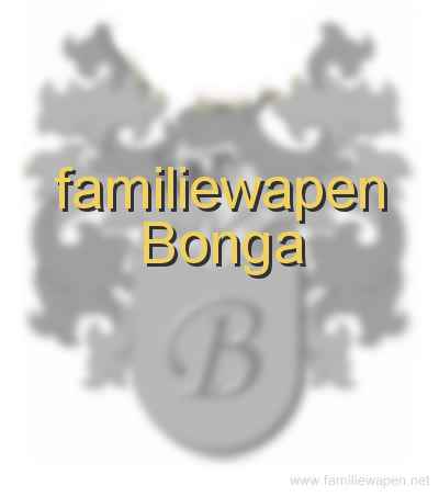 familiewapen Bonga