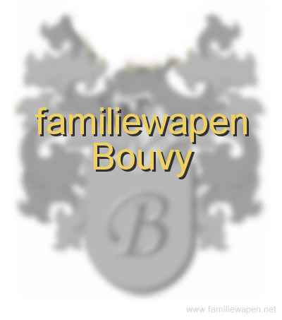 familiewapen Bouvy