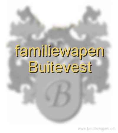 familiewapen Buitevest