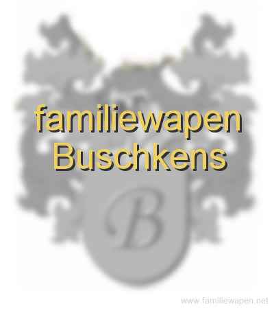 familiewapen Buschkens