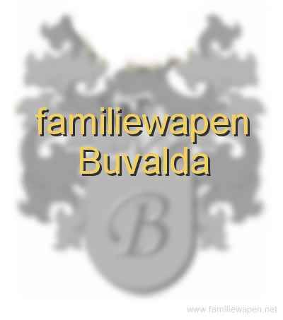 familiewapen Buvalda