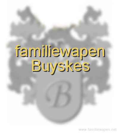 familiewapen Buyskes