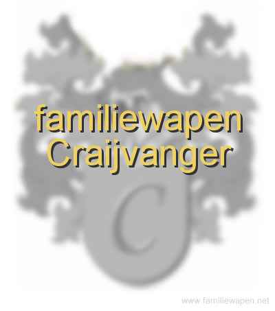 familiewapen Craijvanger