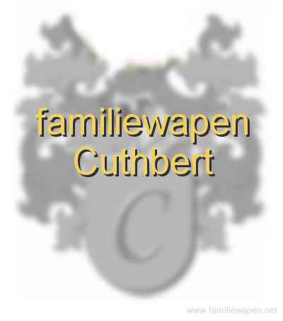 familiewapen Cuthbert