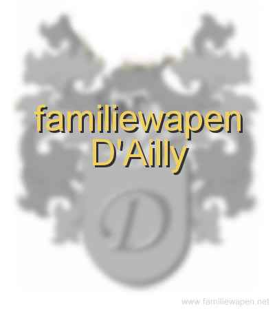 familiewapen D'Ailly