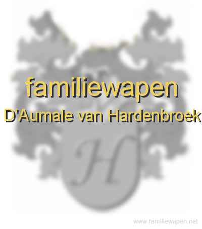 familiewapen D'Aumale van Hardenbroek