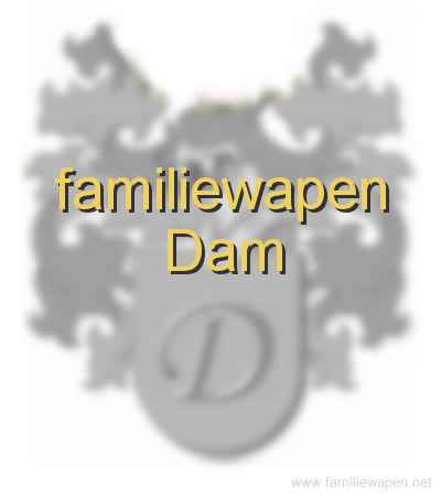 familiewapen Dam