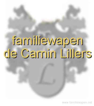 familiewapen de Carnin Lillers