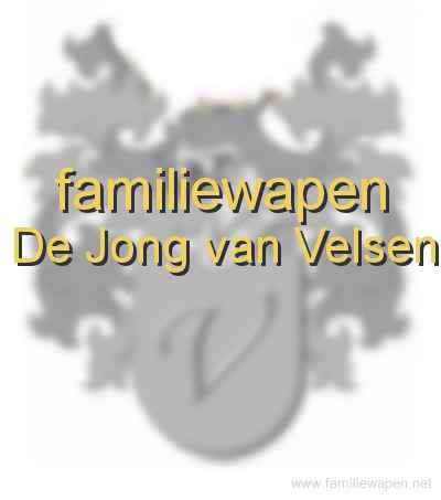 familiewapen De Jong van Velsen