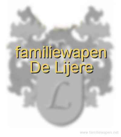 familiewapen De Lijere