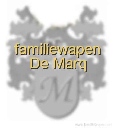 familiewapen De Marq