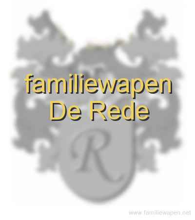 familiewapen De Rede