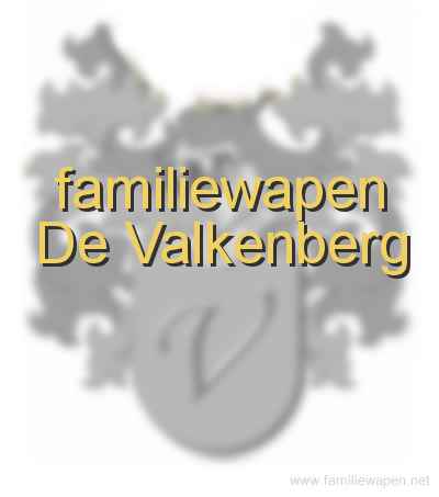 familiewapen De Valkenberg