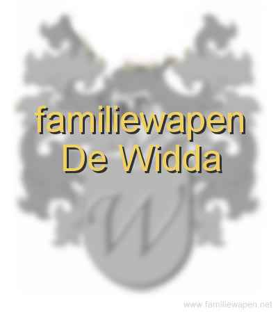 familiewapen De Widda