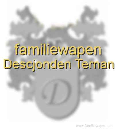 familiewapen Descjonden Ternan