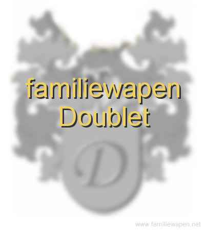 familiewapen Doublet