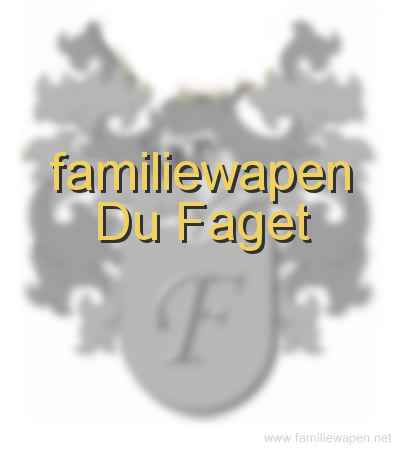 familiewapen Du Faget