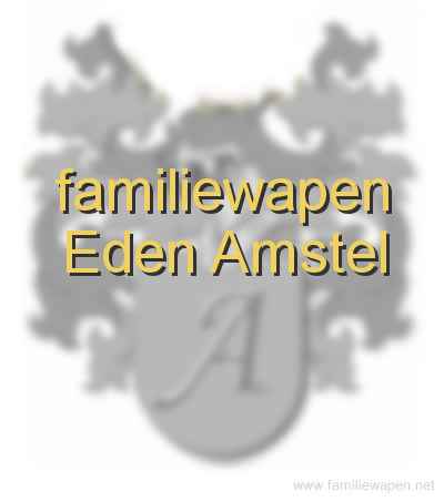 familiewapen Eden Amstel