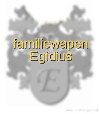 familiewapen Egidius