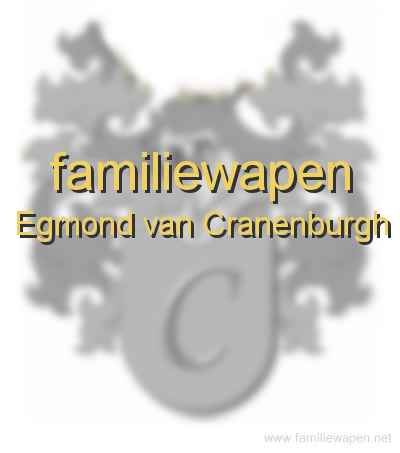 familiewapen Egmond van Cranenburgh