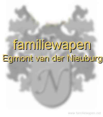 familiewapen Egmont van der Nieuburg