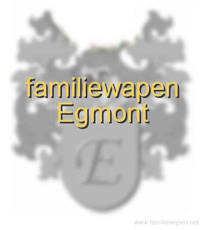 familiewapen Egmont