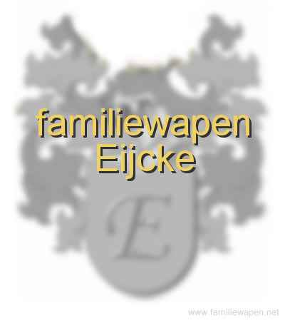 familiewapen Eijcke