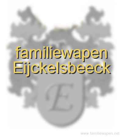 familiewapen Eijckelsbeeck