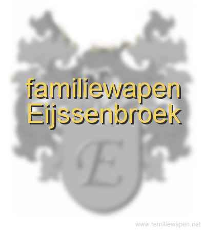 familiewapen Eijssenbroek
