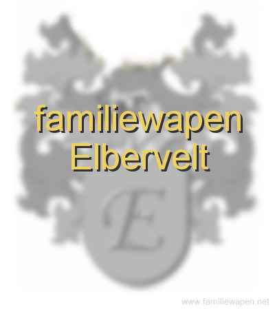 familiewapen Elbervelt