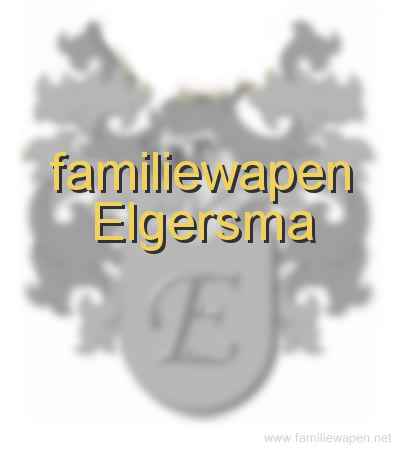 familiewapen Elgersma