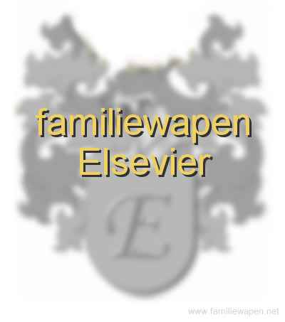 familiewapen Elsevier
