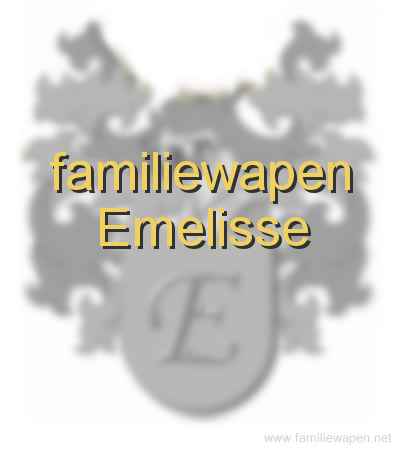 familiewapen Emelisse