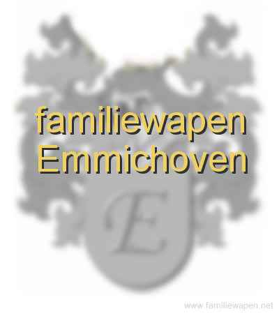 familiewapen Emmichoven