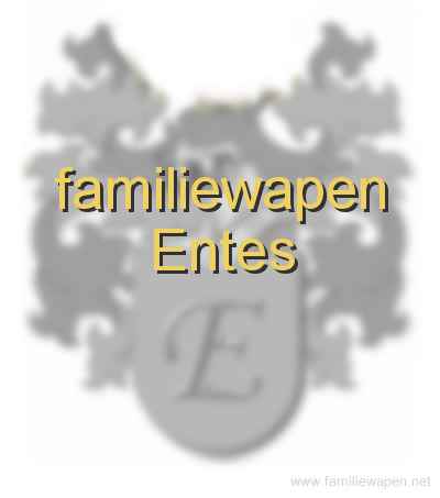 familiewapen Entes