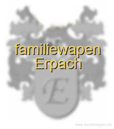 familiewapen Erpach