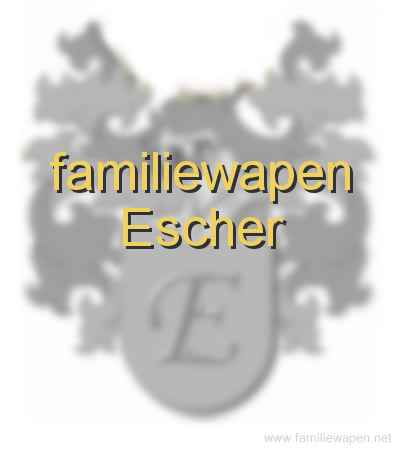 familiewapen Escher