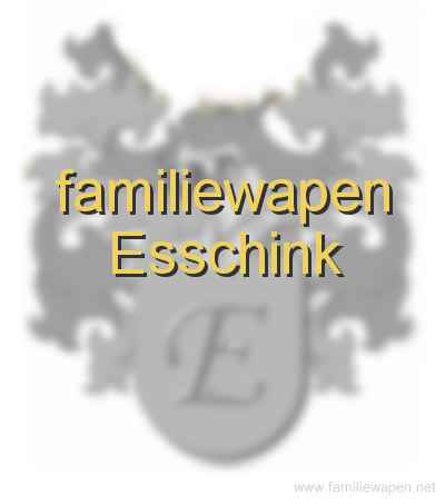 familiewapen Esschink