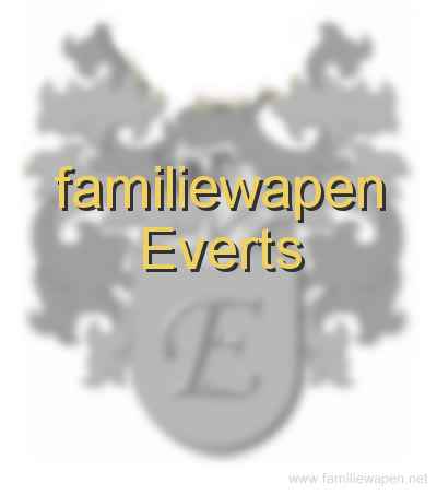 familiewapen Everts