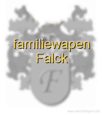 familiewapen Falck