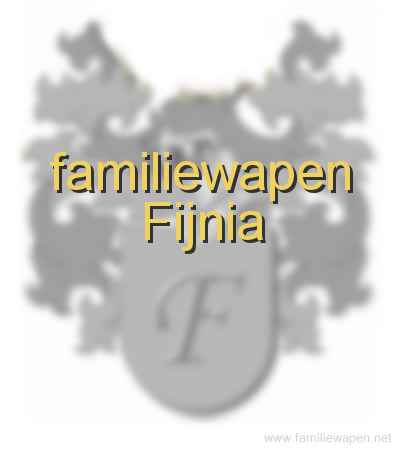 familiewapen Fijnia