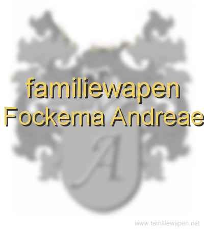 familiewapen Fockema Andreae