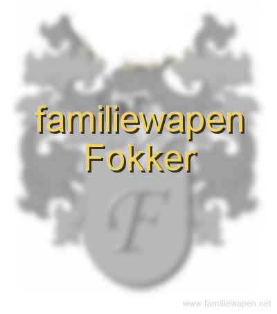 familiewapen Fokker