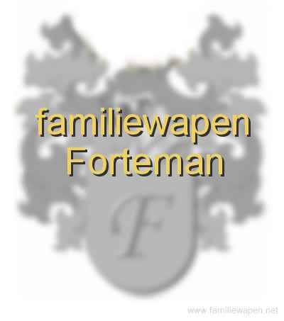 familiewapen Forteman