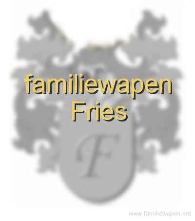 familiewapen Fries